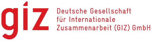 The logo of the Deutsche Gesellschaft  für Internationale Zusammenarbeit (GIZ) GmbH
